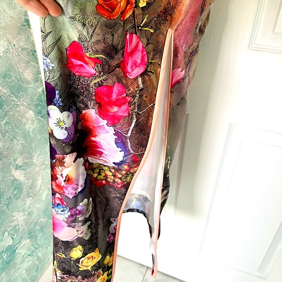 NWOT Silk Cheongsam Dress - Picture 4 of 6